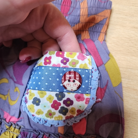 Matilda Jane Character Counts Numbers Printed Tiered Pull On Skirt Size 4 - Picture 5 of 15